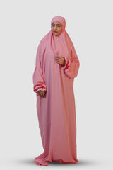 The Laya Series | Premium Plain Crepe Rose Premium Plain Crepe