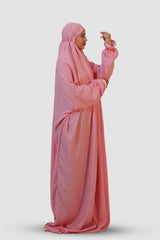 The Laya Series | Premium Plain Crepe Rose Premium Plain Crepe