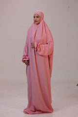 The Laya Series | Premium Plain Crepe Rose Premium Plain Crepe