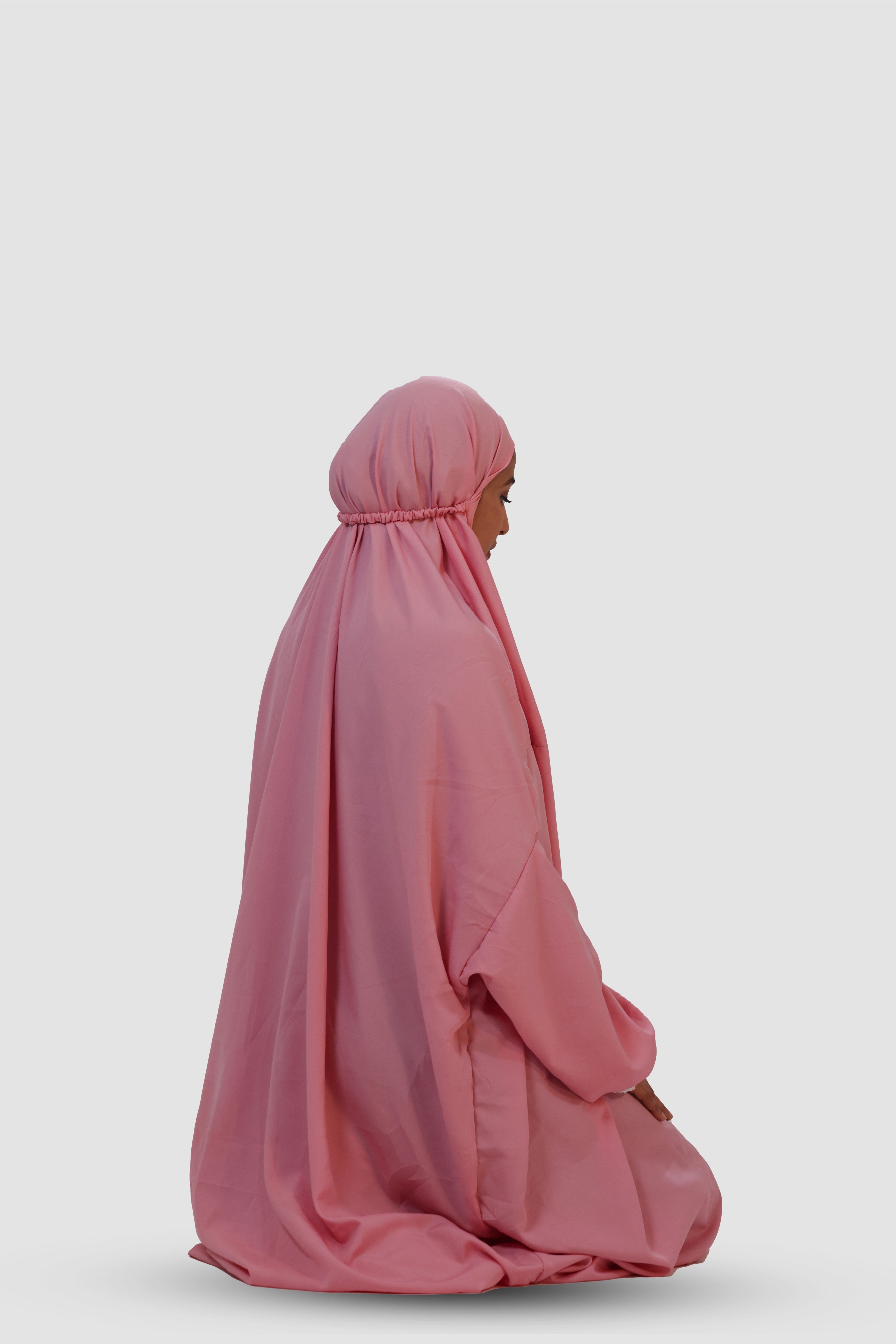The Laya Series | Premium Plain Crepe Rose Premium Plain Crepe