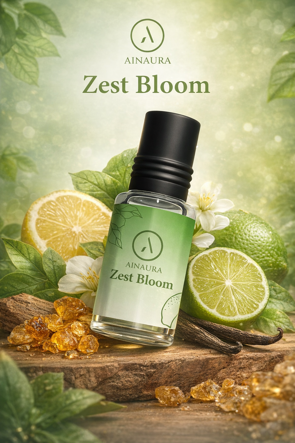 Zest Bloom – Premium Attar by AINAURA