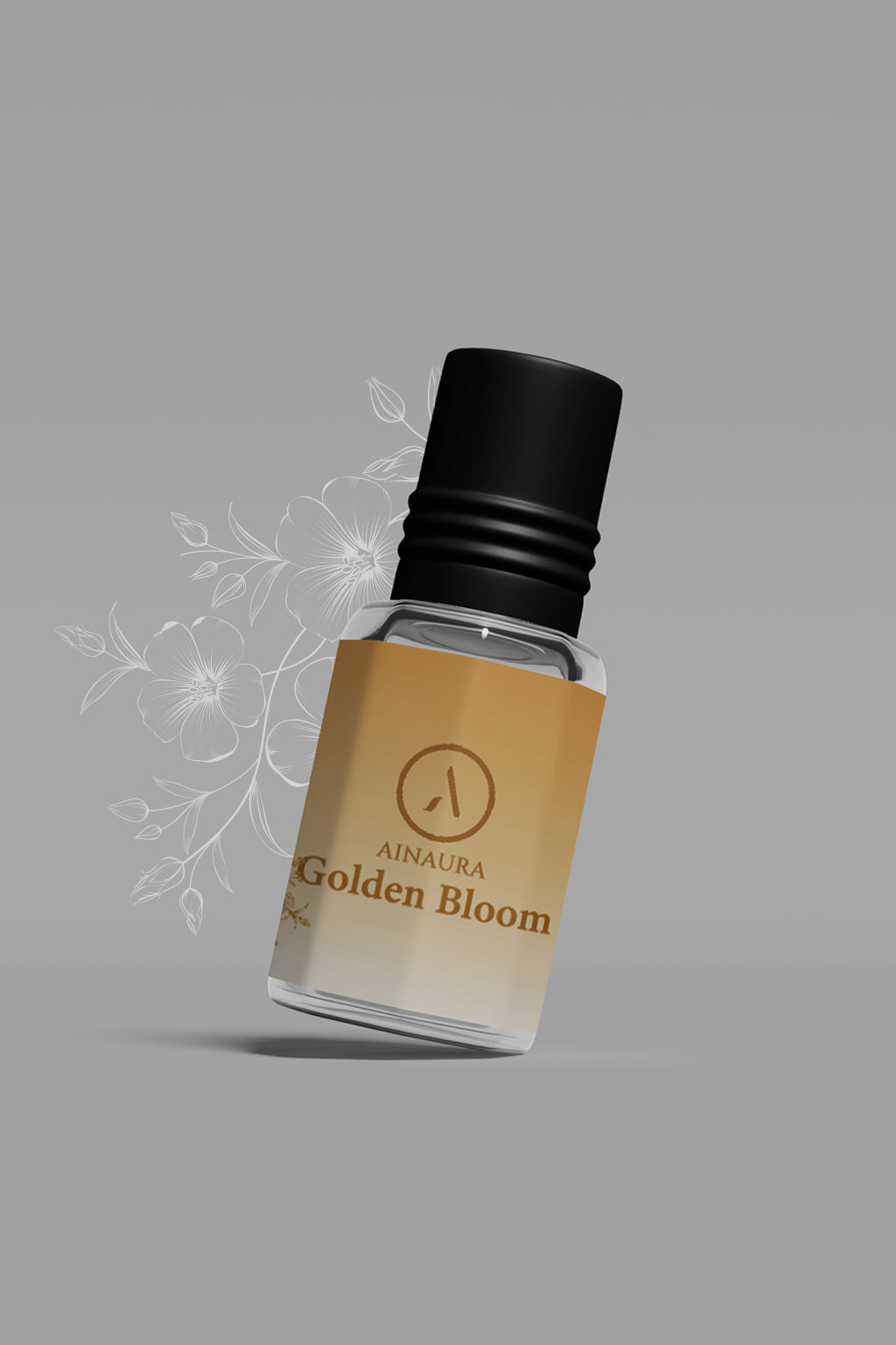 Golden Bloom – Premium Attar by AINAURA