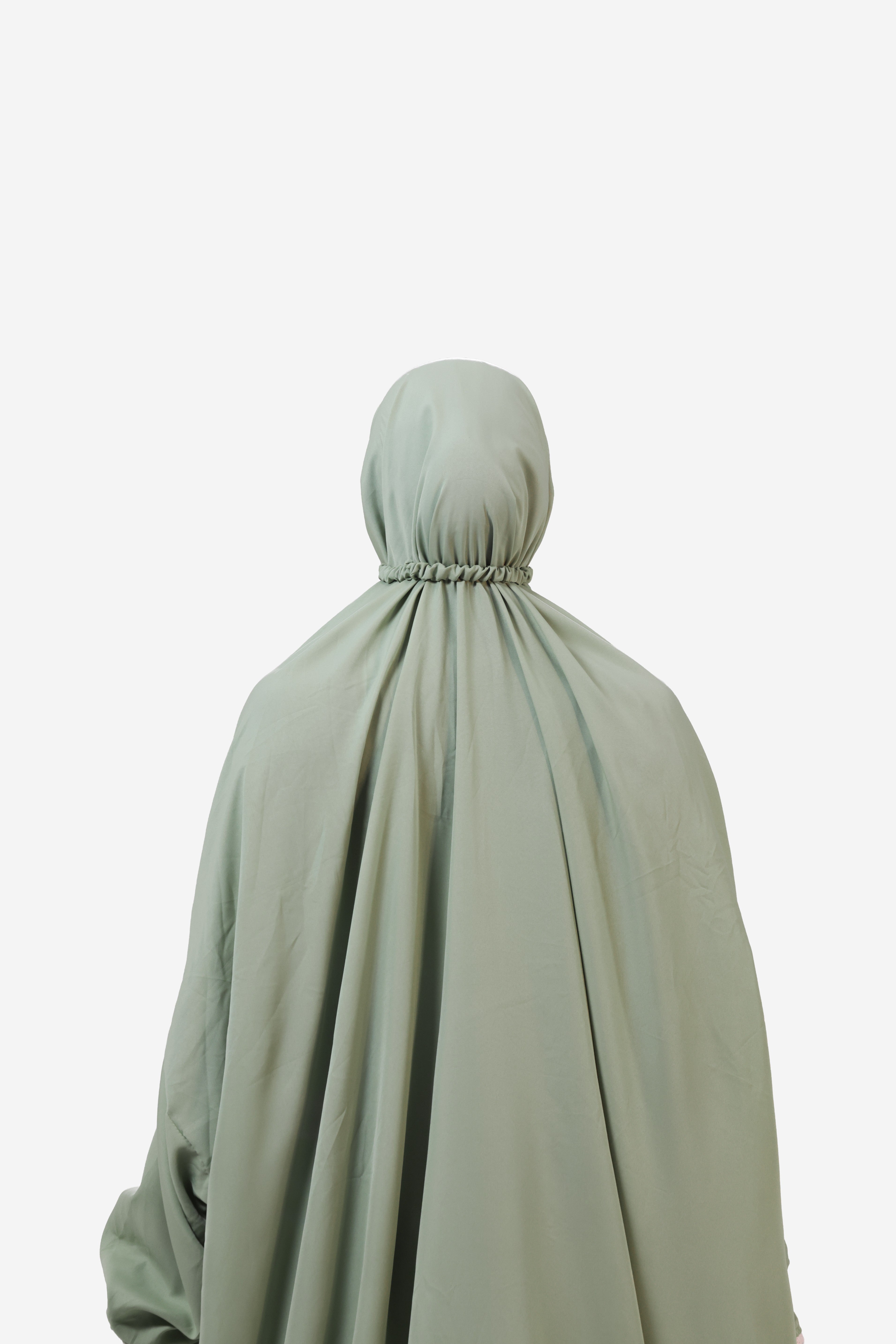 The Laya Series | Premium Plain Crepe Green Premium Plain Crepe